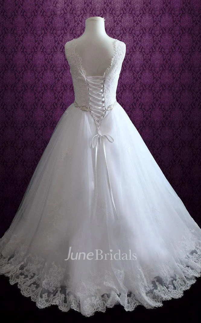 Lace Princess Ball Gown Wedding Fairy Tamie Dress