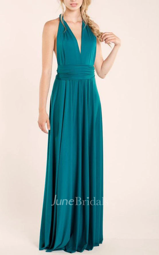 Elegant Infinity Bridesmaid Dress