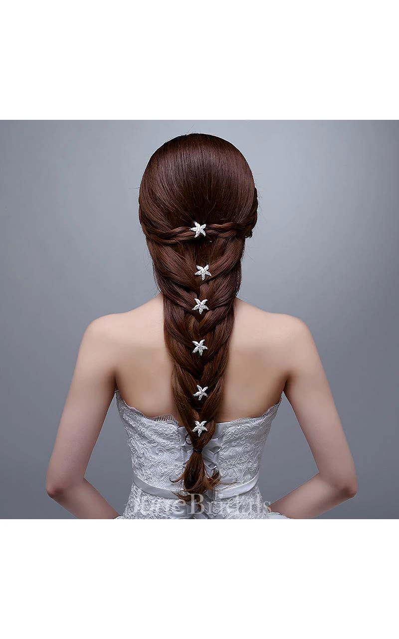 Bride Jewelry Rhinestone Headdress Hairpin Jewelry