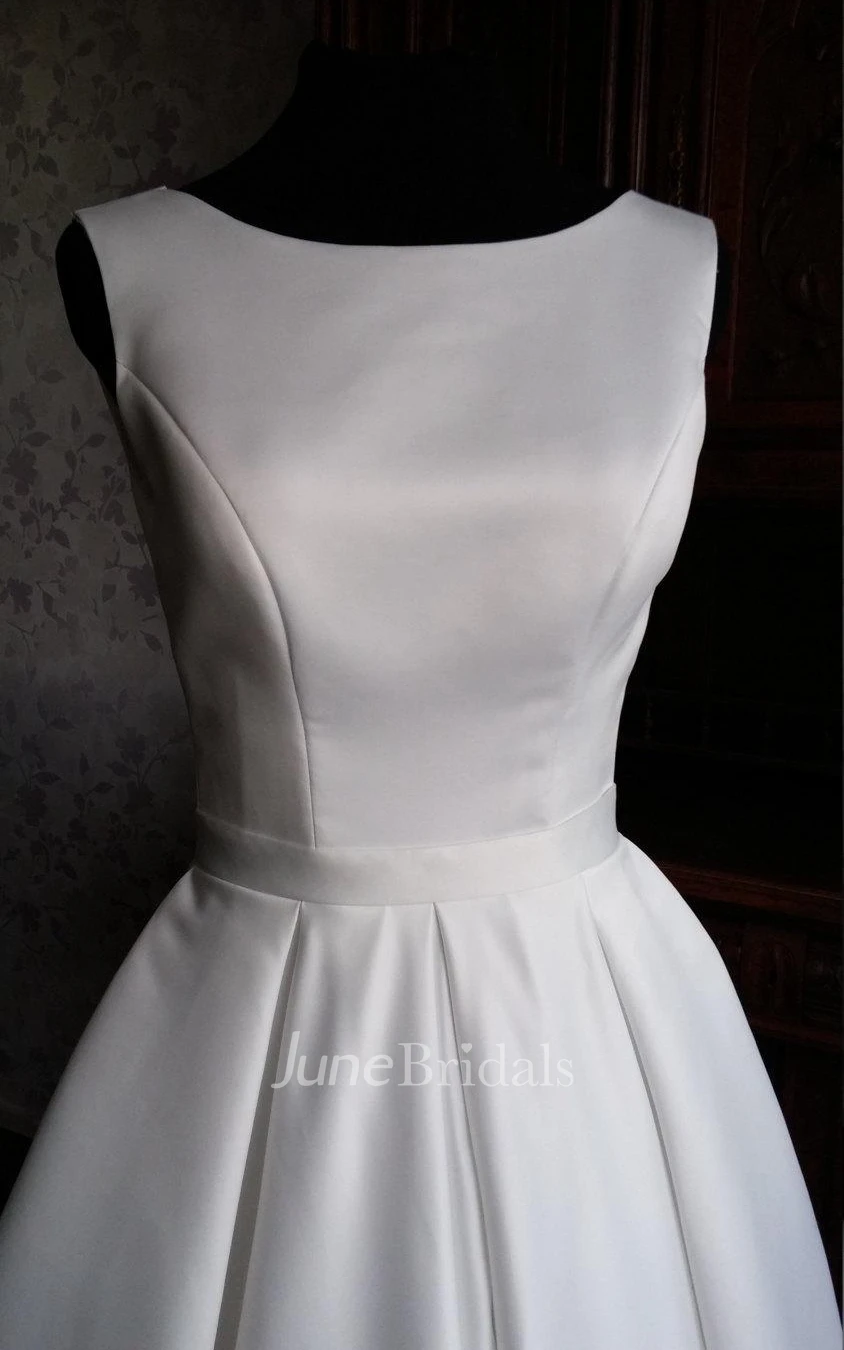 Mini Knee-Length Tea-Length Floor-Length Weddig Dress