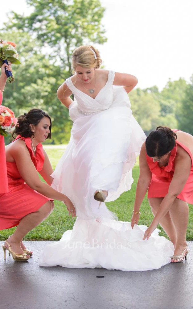 Flowy Wedding Convertible Katie Style Dress