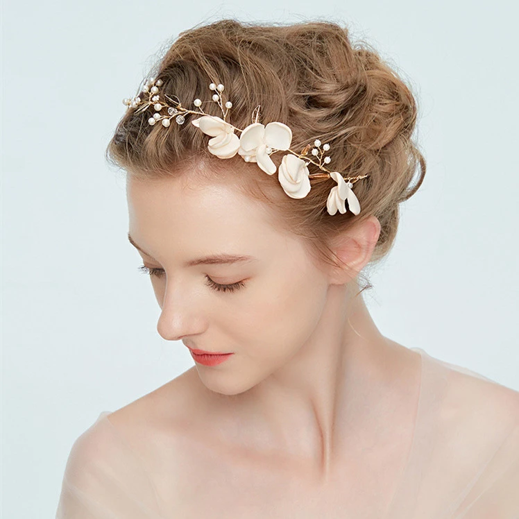 Simple Style Alloy Headbands with Flowers