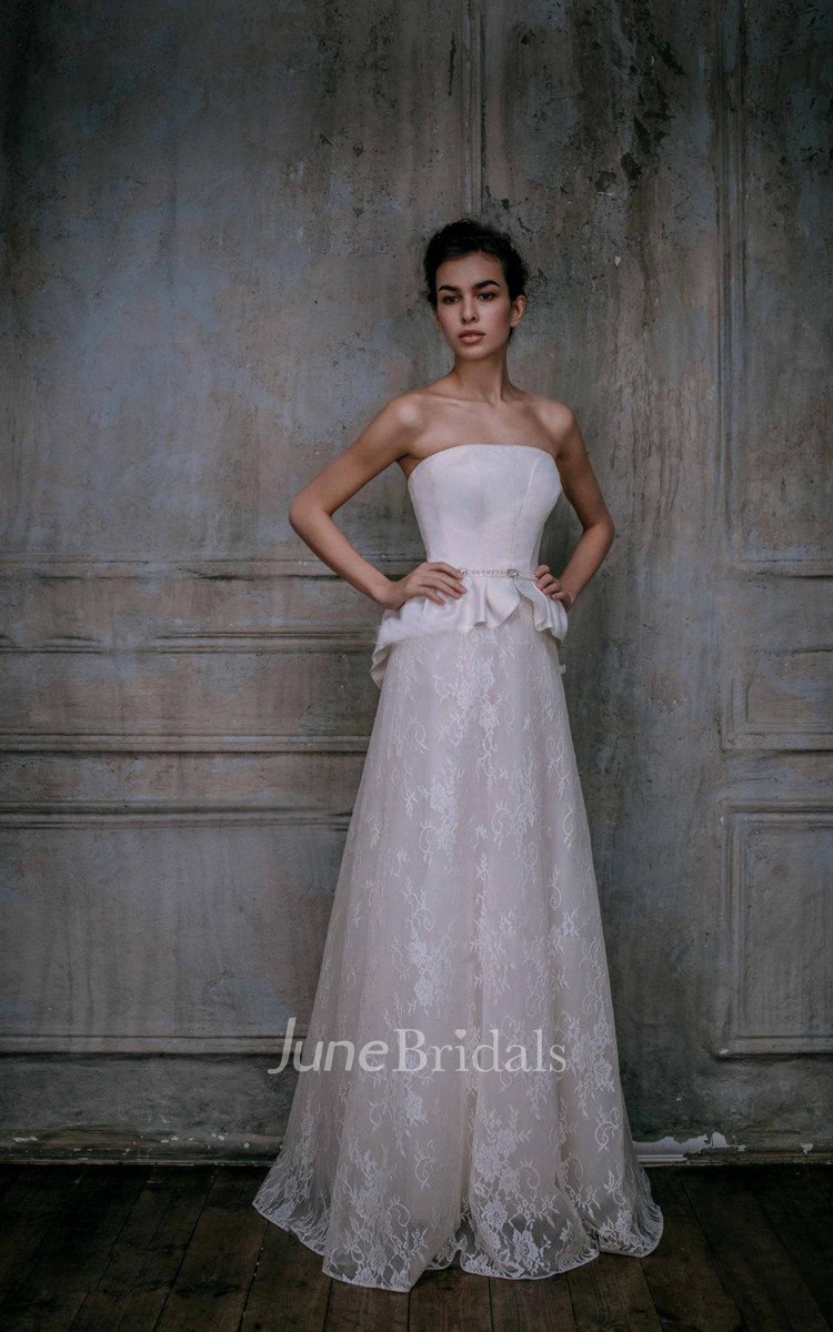 Chantilly lace wedding gowns best sale