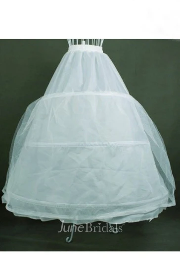 Bridal Wedding Petticoat with Three Rims Double-layer Yarn Wedding Accessories