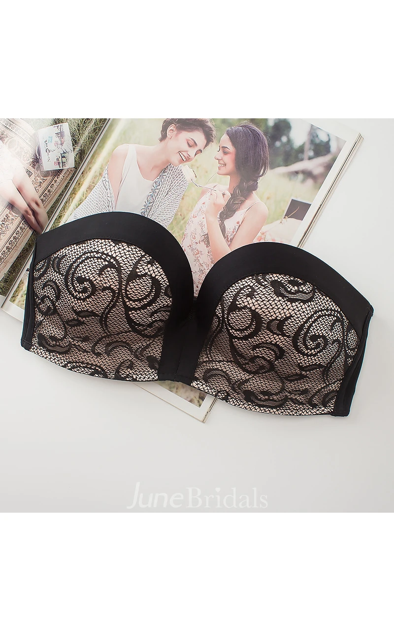 Classic Back Closure Strapless Bra