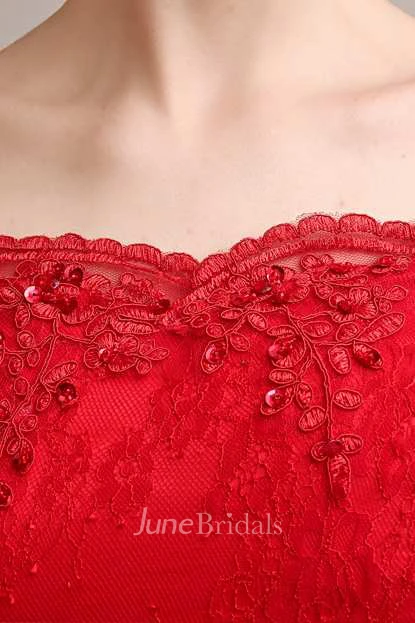 Long Sleeve Off The Shoulder Mermaid Long Lace Dress