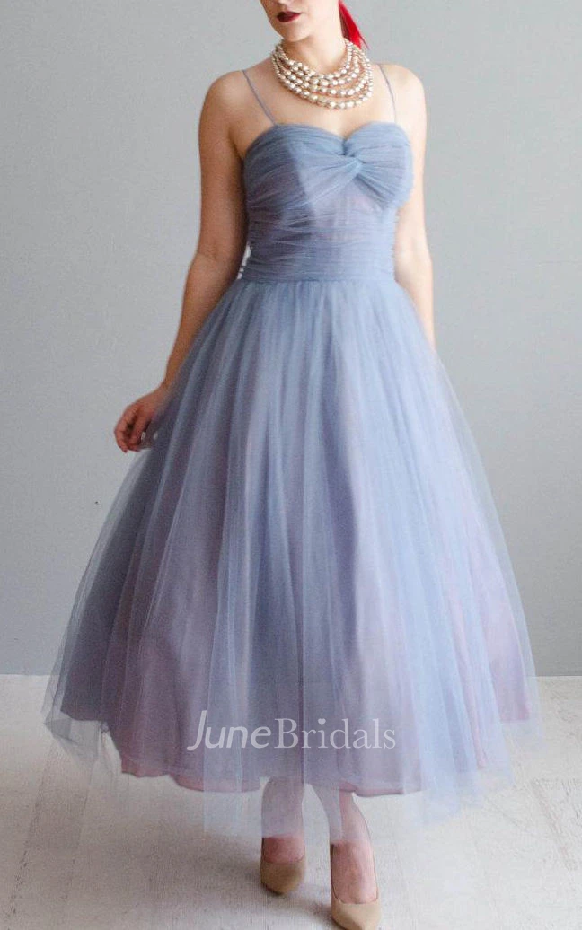 Vintage 1950S Party Tulle 50S Wanderlust Tulle Dress