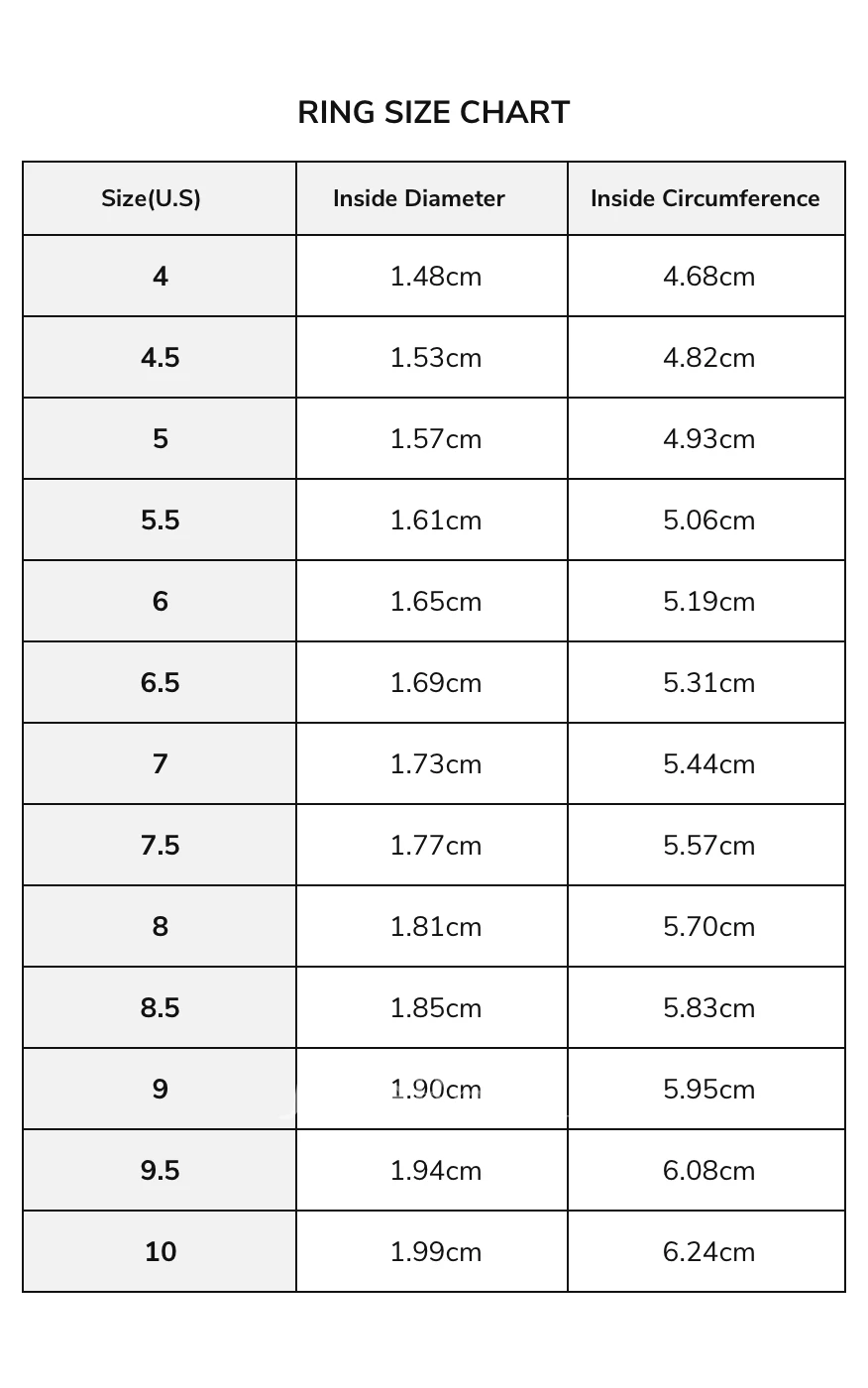 0.5 CT Moissanite 925 Silver Engagement Wedding Rings