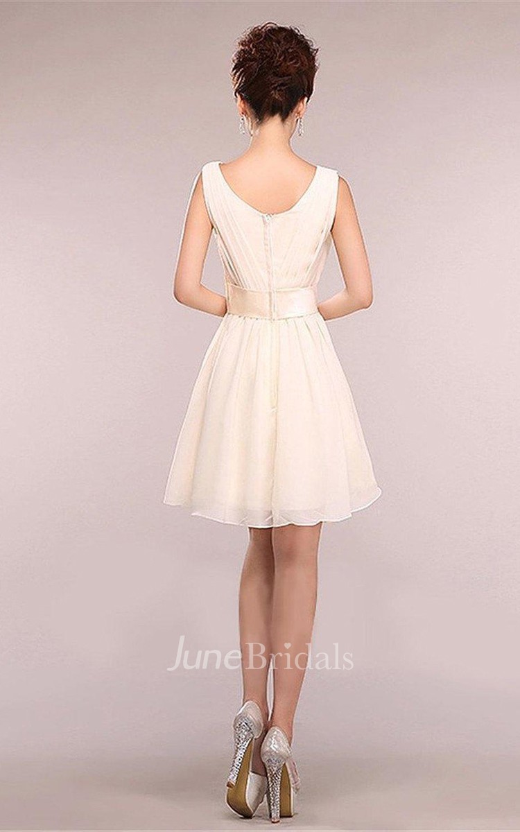 Feminine Chiffon Dress