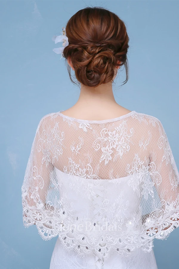 New Bridal Lace Diamond Shoulder Spring Summer Arm Shawl Shawl