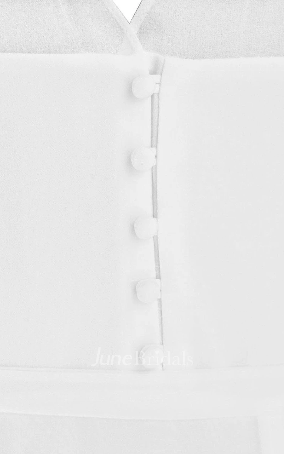 Short Sleeve Long Pleated Chiffon Dress With Bowknot