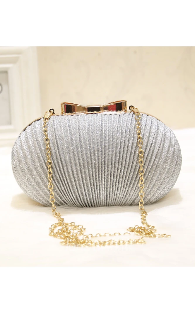 Crystal Metal Clutch