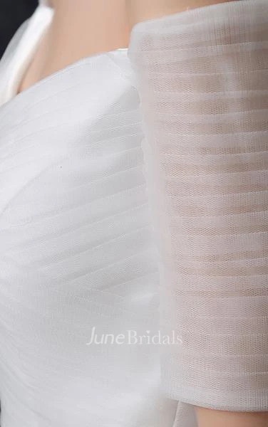 Maxi Off-The-Shoulder Lace-Up Back Lace Dress