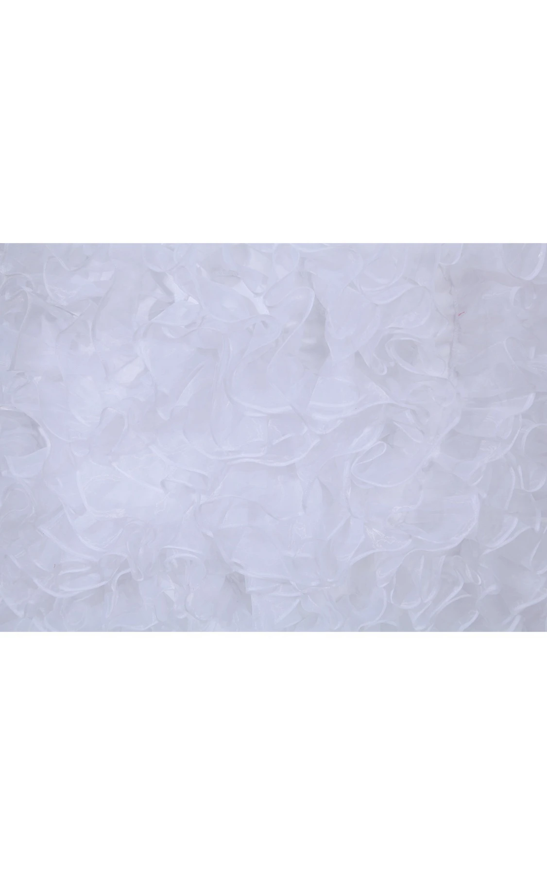 Sleeveless Ruched Ball Gown with Ruffles and Floral Strap