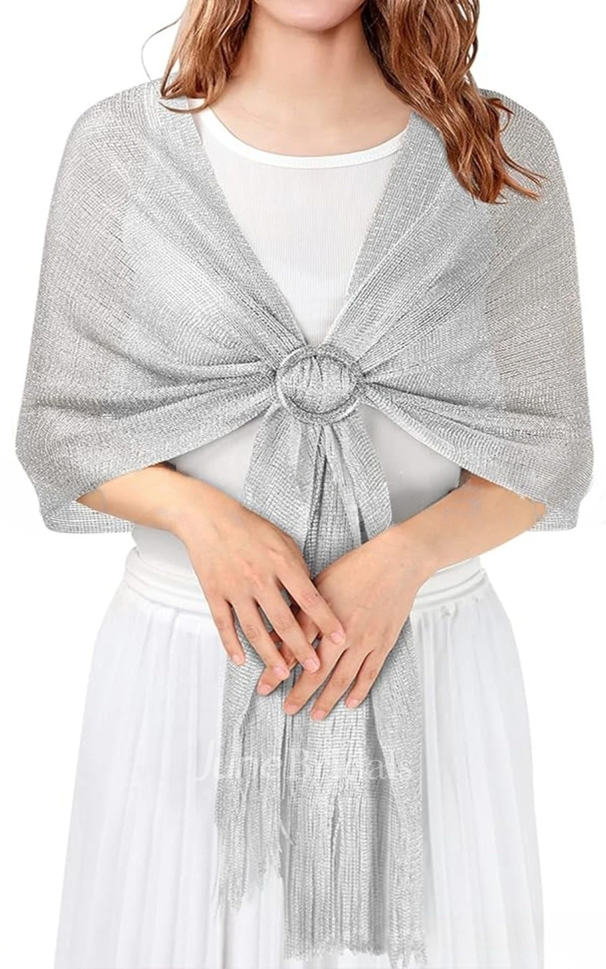 Sleeveless Cocktail Scarf Polyester Evening Shawl