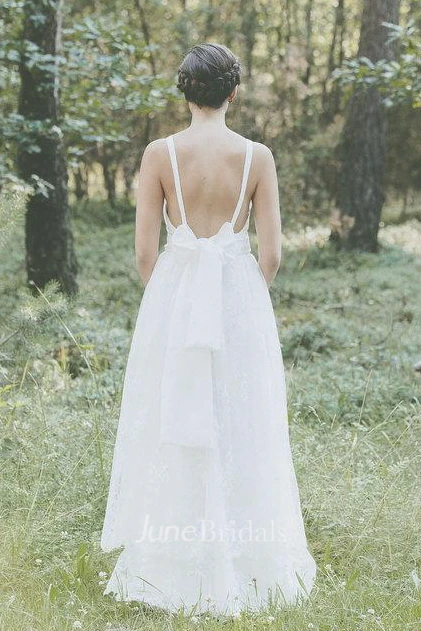 Leyla Wedding Bridal Gown Of Lace Vintage Boho Light Lace Wedding Dress