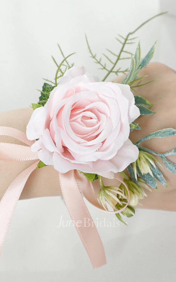 Bridal Party Wedding Wrist Flower Accessories