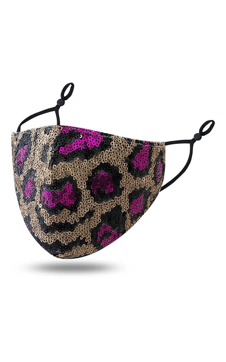 Non-Medical Leopard Print Face Masks