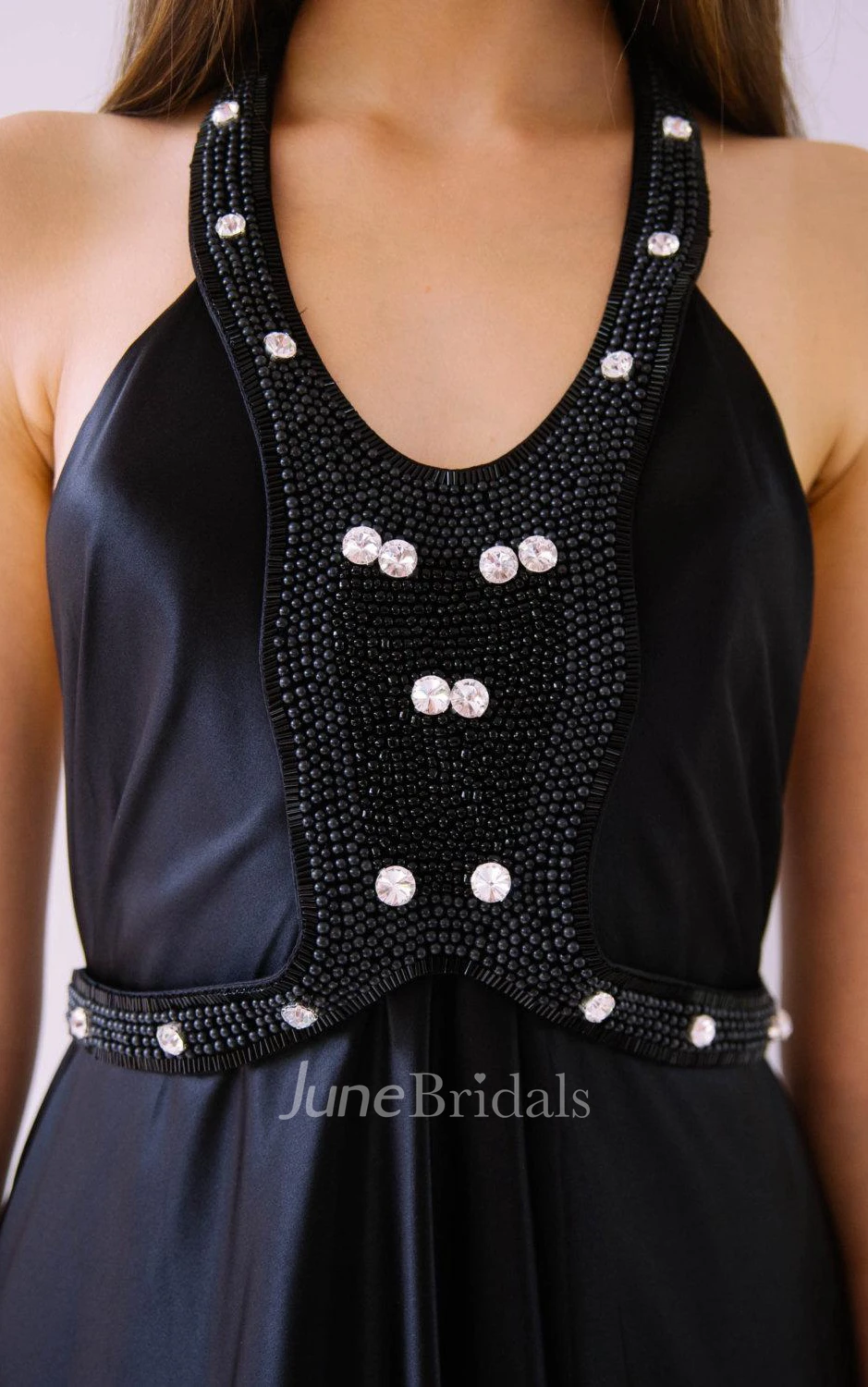 Goddess Gown In Black Dress