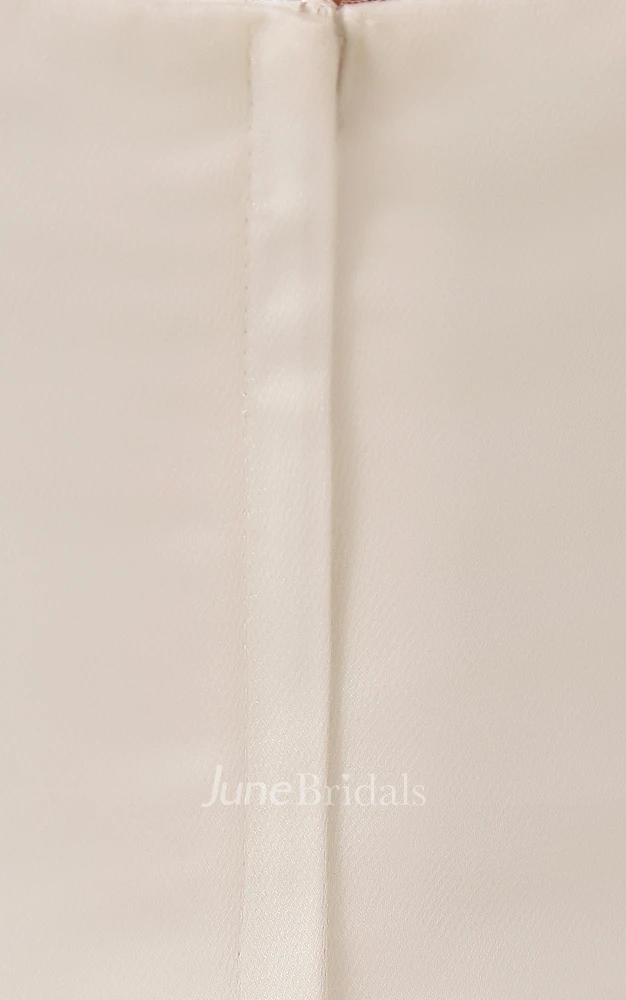 Sweetheart Sleeveless Spaghetti Straps Dress With Lace And Appliques