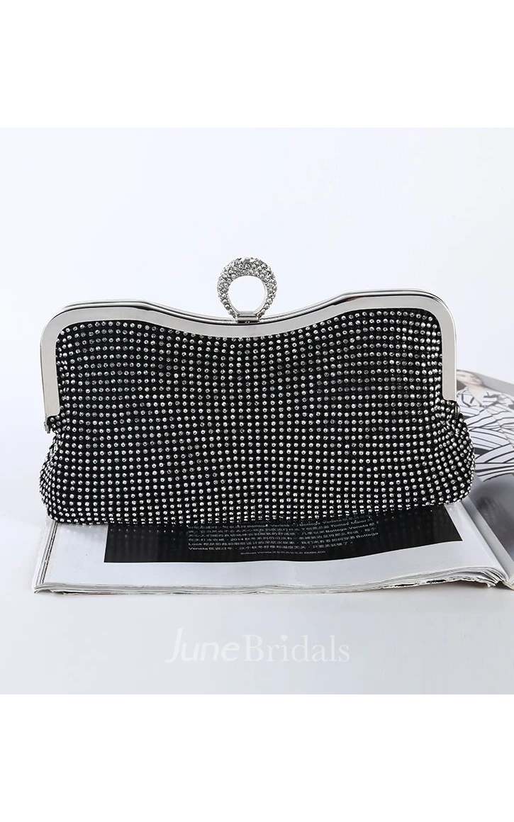 Crystal Pouch Clutch