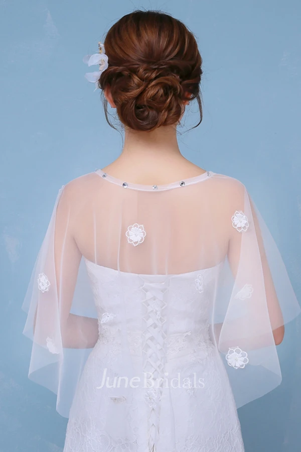 New Diamond Three-Dimensional Plum Blossom Shawl