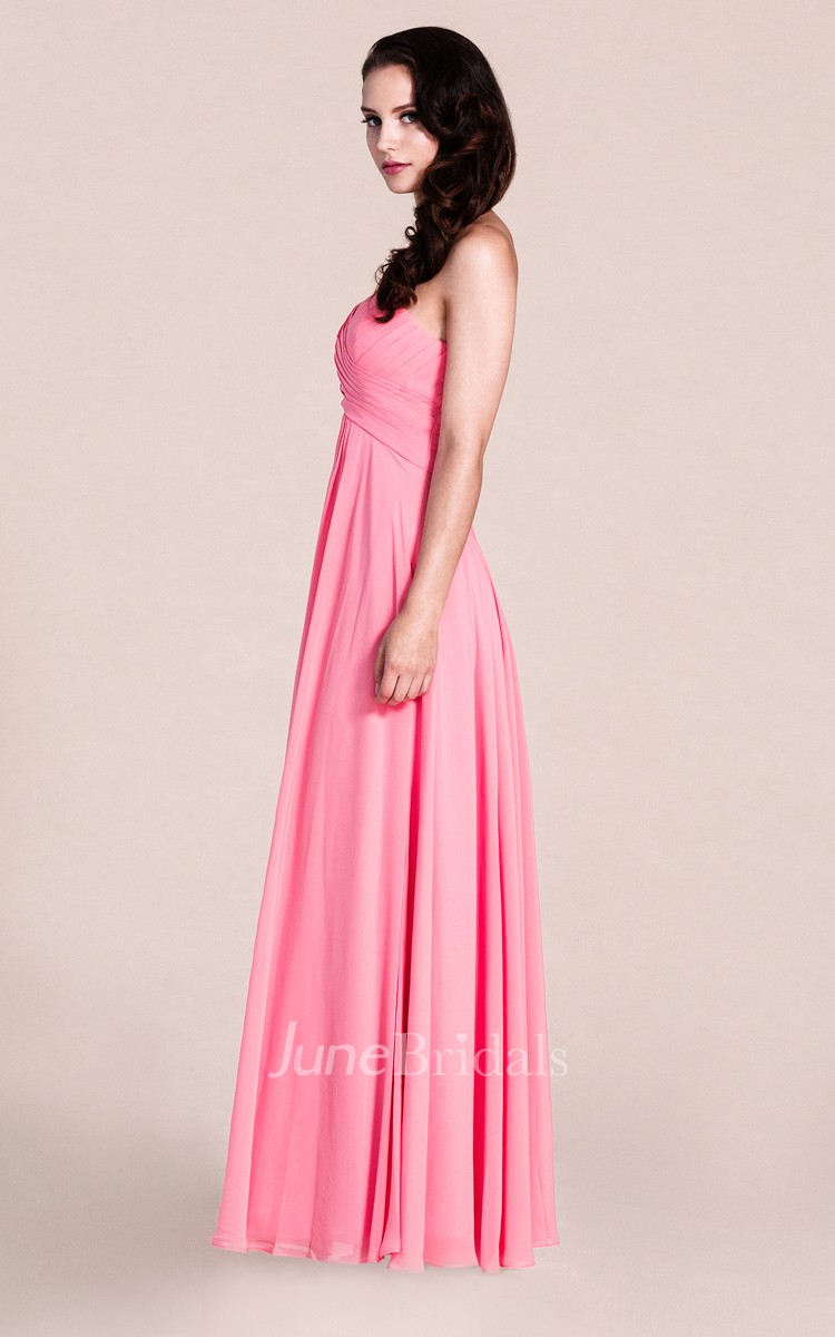 Dresstells Long Chiffon Sweetheart Dress