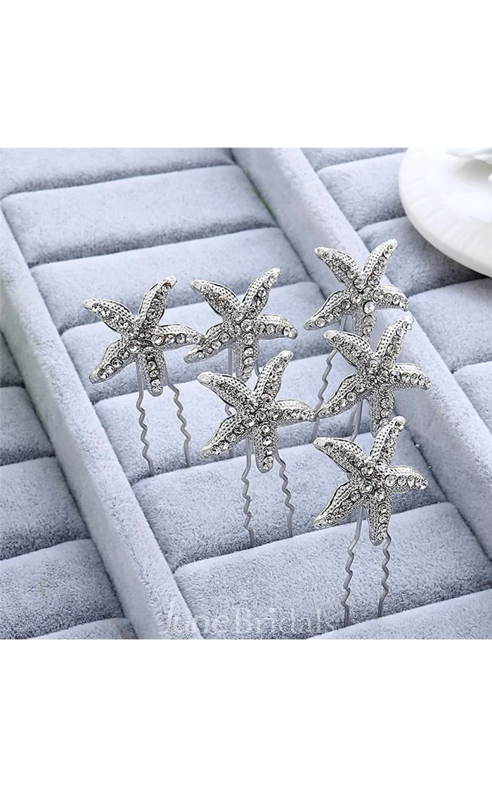 Bride Jewelry Rhinestone Headdress Hairpin Jewelry