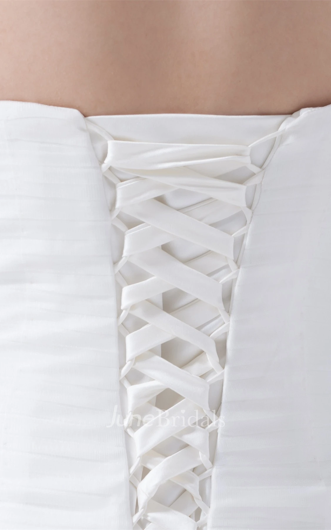 Sweetheart Tulle A-Line Gown with Beading and Ruffled Skirt