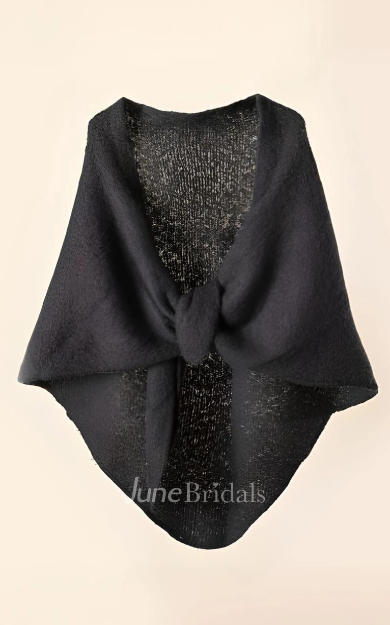 Casual Sleeveless Cotton Cashmere Wedding Shawl