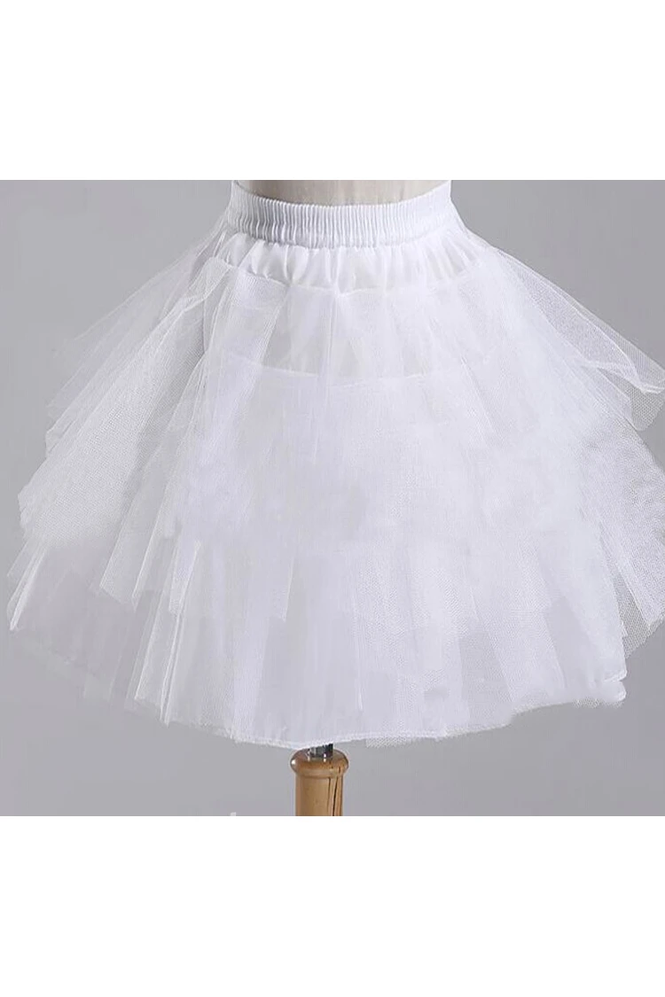 Short Puff 3 Layers Tulle Prom Short Dress Petticoat