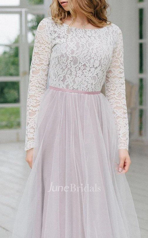 Wedding Violet Fog Dress
