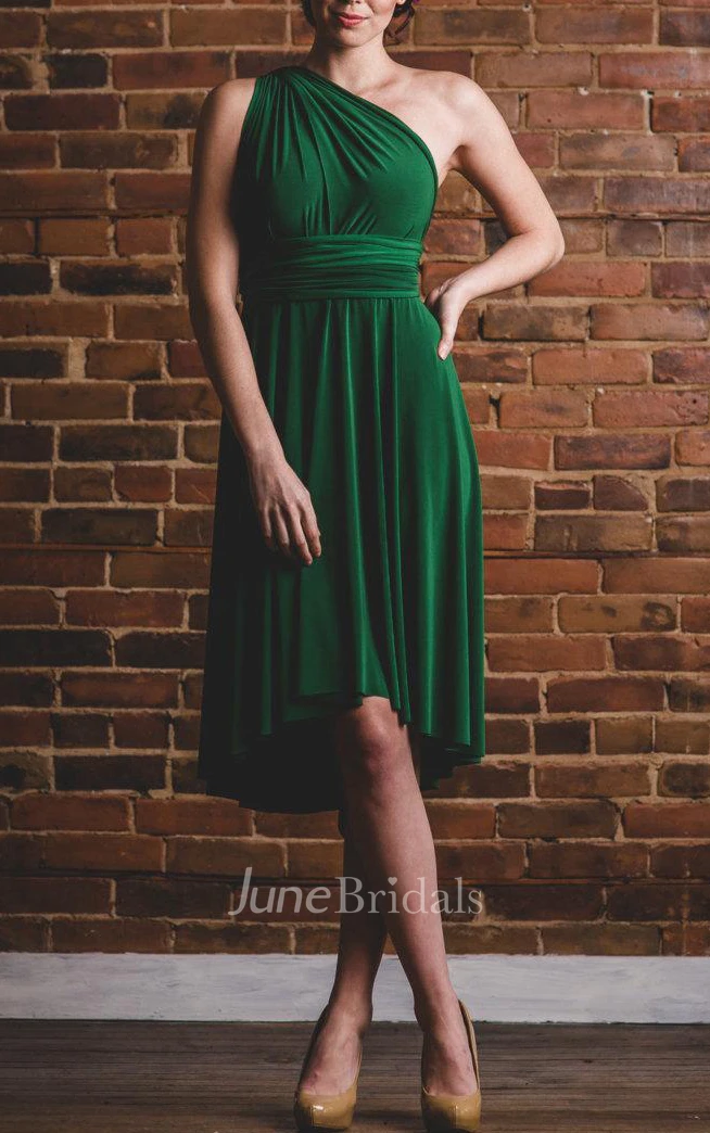 Coralie Hi Low Infinity Flowy Convertible Bridesmaid Octopus Wrap Weddings Prom Maternity Dress