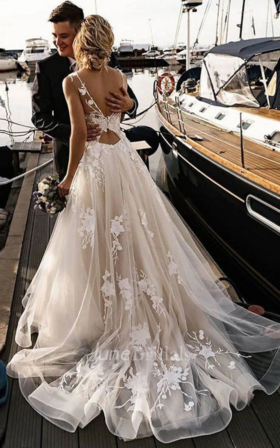 Wedding dress casual on sale summer