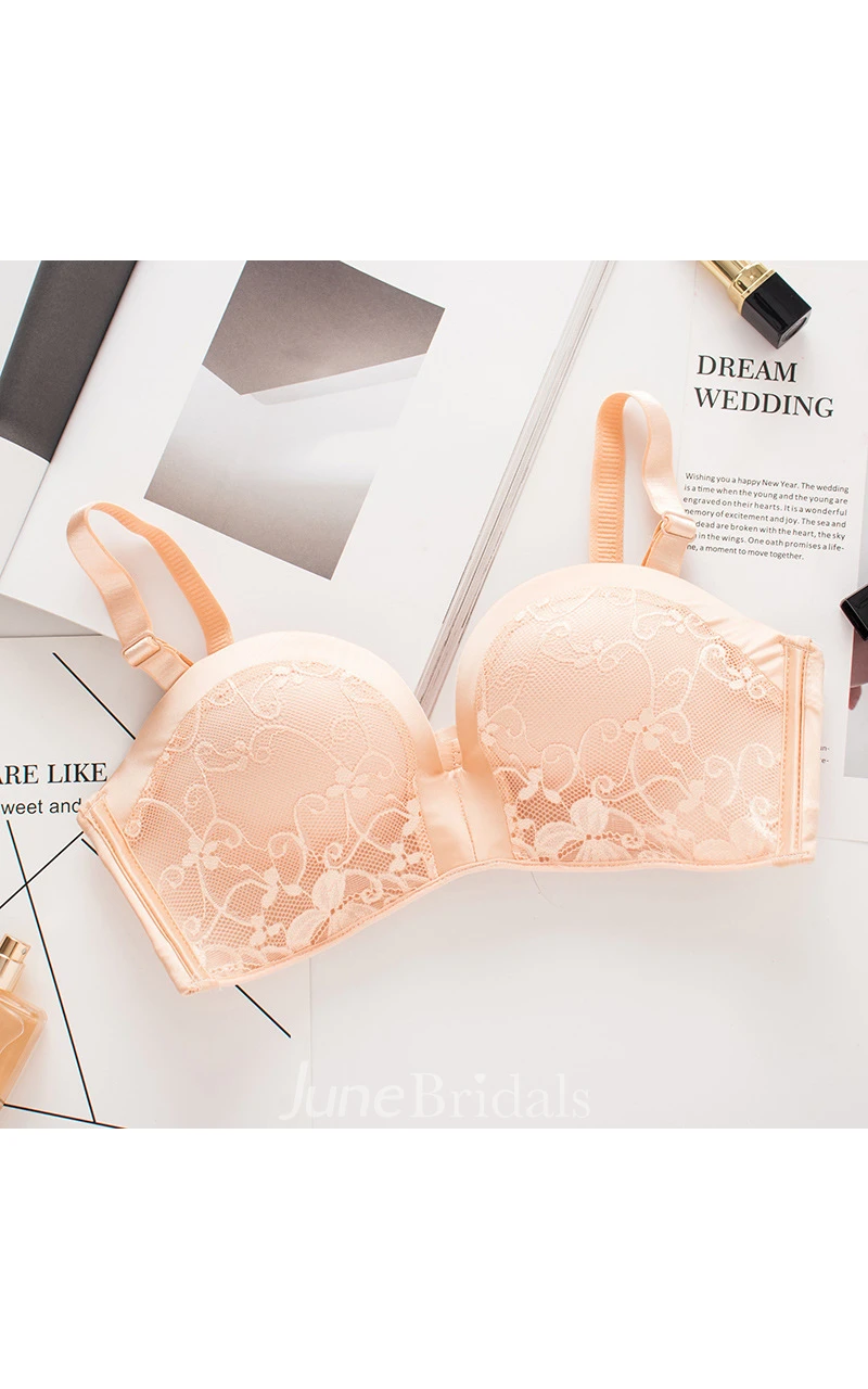 Classic Lace Strapless Bra
