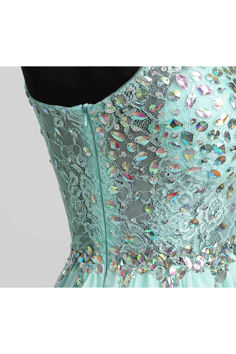 Sheath Spaghetti Straps Chiffon Adorable Short Mini Sleeveless Straps Dress with Sequins