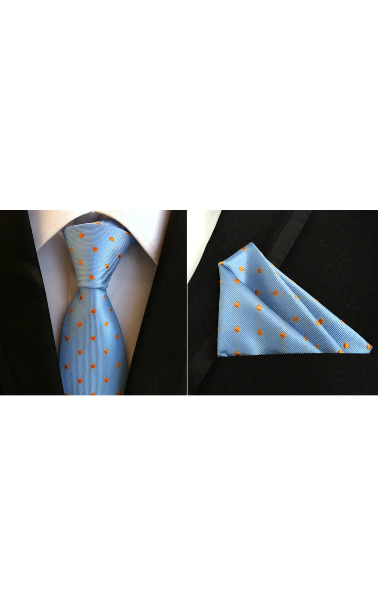 Satin Wide Tie and Pocket Square Combo-11 Color Options