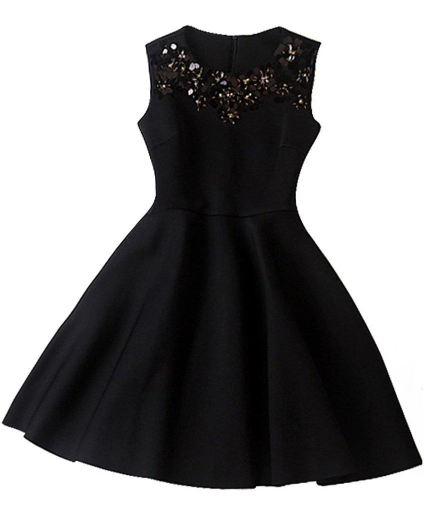 Gorgeous A-Line Sleeveless Homecoming Dress With Sequins