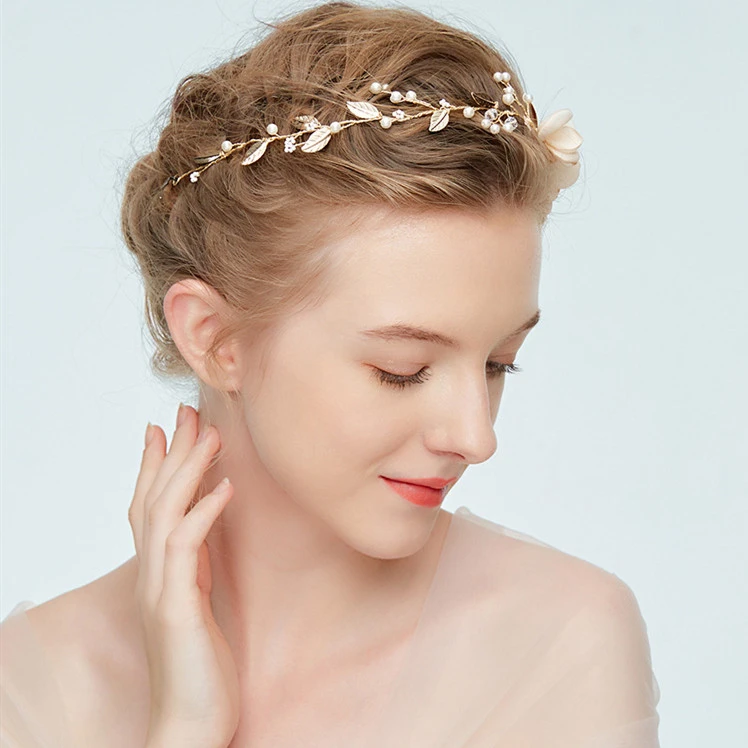 Simple Style Alloy Headbands with Flowers