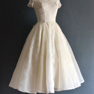 Vera 50S Wedding 1950S Bridal Gown Dress - June Bridals