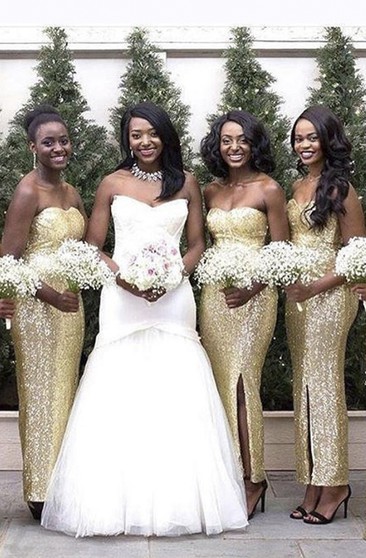 sexy maid of honor dresses