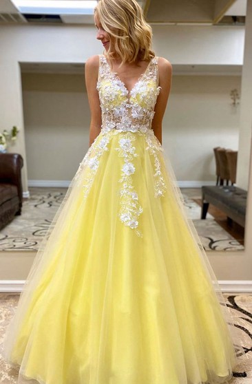 yellow formal