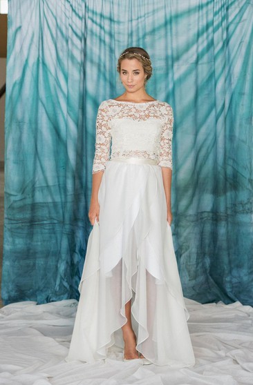 high low dresses wedding