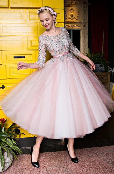 plus size evening dresses with sleeves