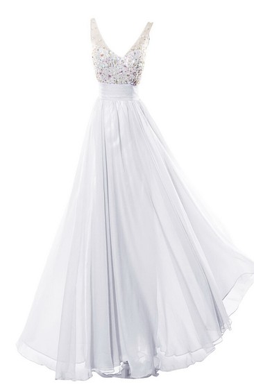 white gown cheap