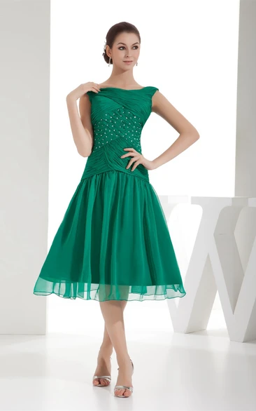 Teal green cheap cocktail dress