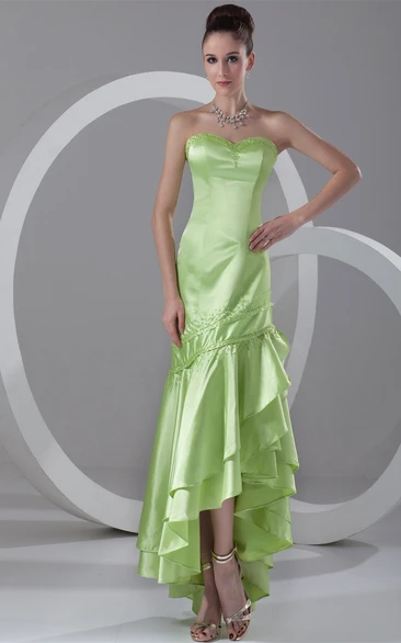 Jcpenney green prom dress hotsell