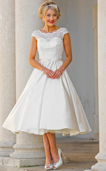 Short Wedding Dresses, Tea & Knee Length Bridal Gowns - June Bridals