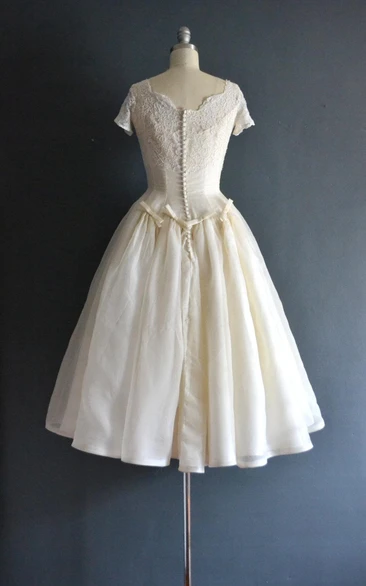 Vera 50S Wedding 1950S Bridal Gown Dress - June Bridals