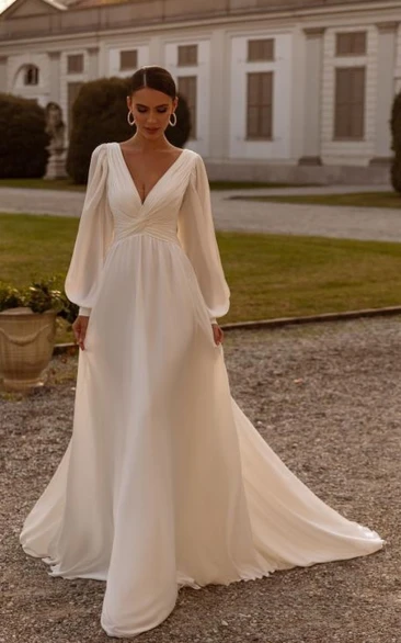 Simple White Gown